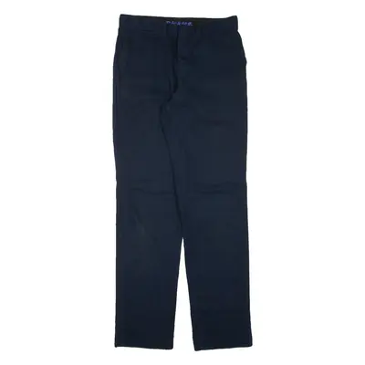 DICKIES Workwear Boys Trousers Blue Slim Tapered W28 L30