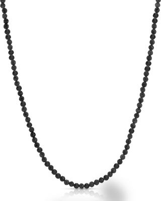 Spinel 3mm Necklace | Metal Color: Gold