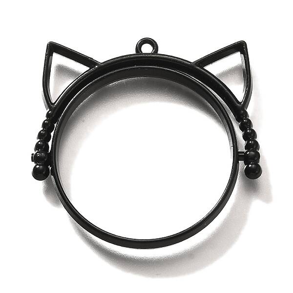 Alloy Open Back Bezel Pendants