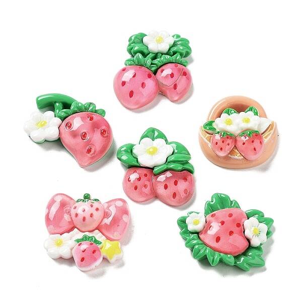 Opaque Resin Decoden Cabochons