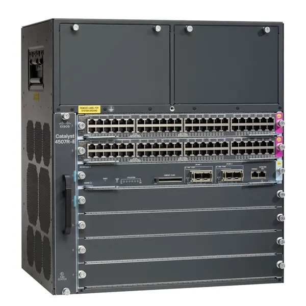 WS-C4507R-E-S2+96 Cisco Cat4507r-e Data Bdl 1x 1000ac 1x S2+ 2x Ws-x4148