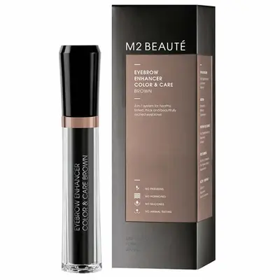 M2 Beauté Color Care Eyebrow Enhancer Brown 6ml