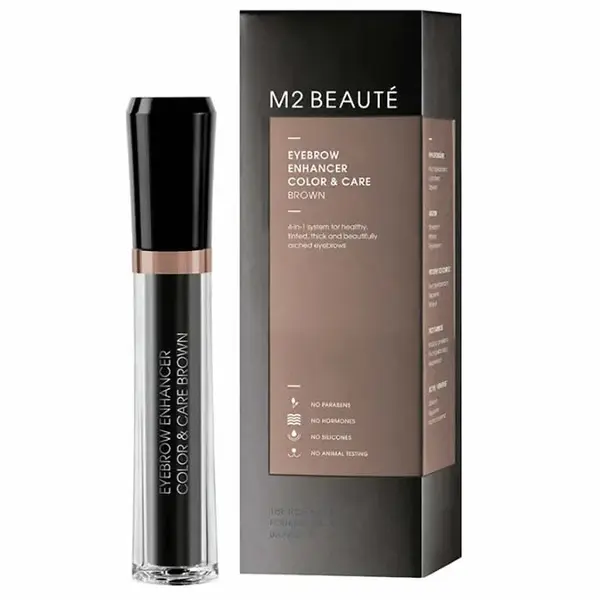 M2 Beauté Color Care Eyebrow Enhancer Brown 6ml