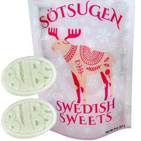 Bubs Cool Fruity Pear Mini Swedish Candy 1/2 lb