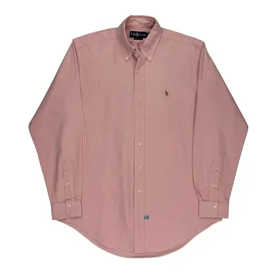 Ralph Lauren Shirt - Medium Pink Cotton | Size: medium