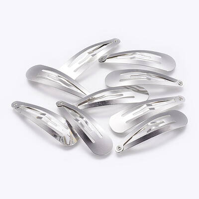 Iron Snap Hair Clip Findings