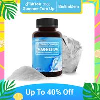 BioEmblem Triple Magnesium Complex | 300mg of Magnesium Glycinate, Malate, & Citrate for Muscles, Nerves, & Energy