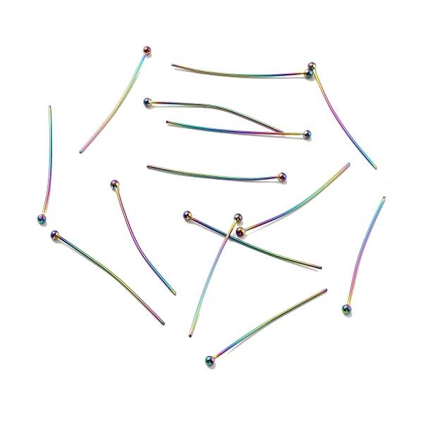 Ion Plating(IP) 304 Stainless Steel Ball Head Pins