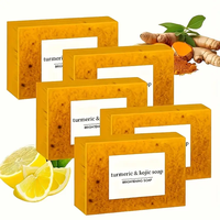 Lemon Turmeric KojicAcid SoapLemon Kojic Acid Soap BarTurmeric Soap BarKojic Acid SoapDark Spot Remover for Face Facial Skinc...