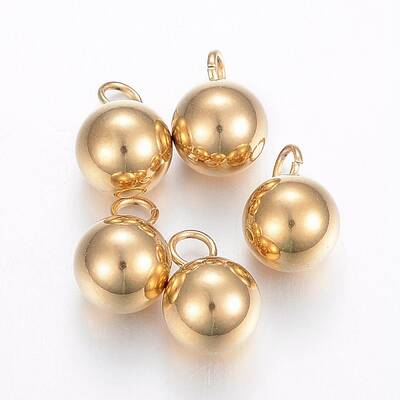 PVD Vacuum Plating 304 Stainless Steel Charms