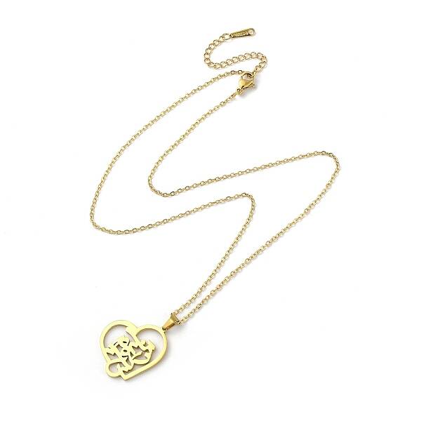 304 Stainless Steel Pendant Necklaces