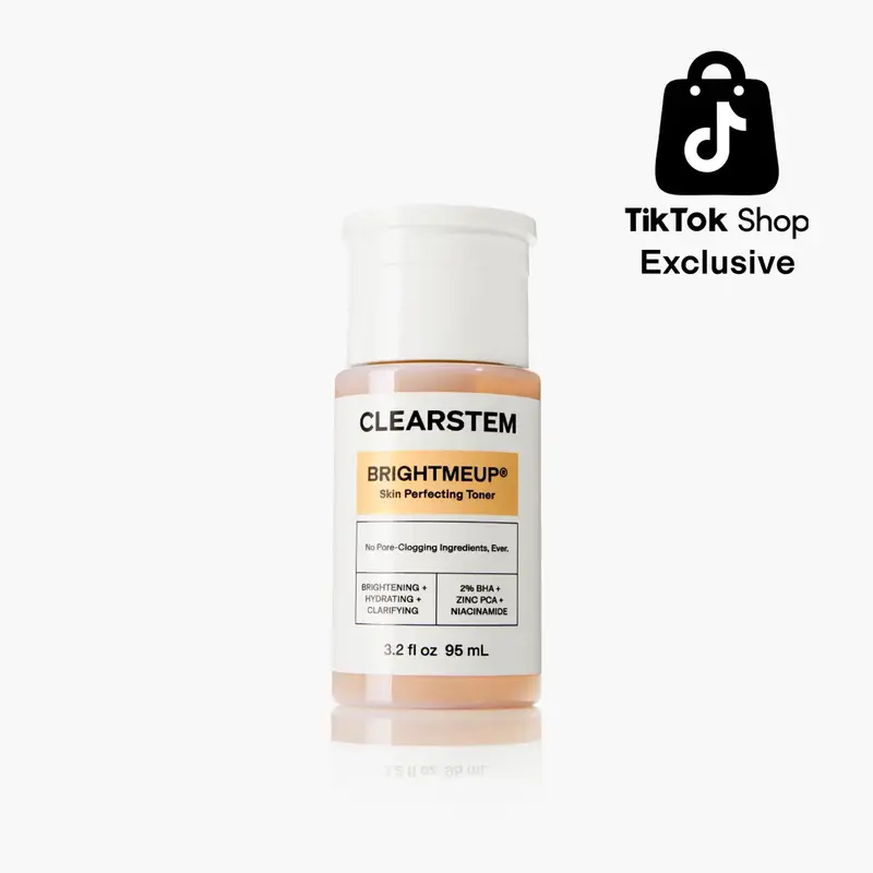 [CLEARSTEM] BRIGHTMEUP Clinically Tested Advanced Brightening Toner, Azelaic Acid Derivative, 2% BHA, Skin Brightening and Sk...
