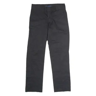 DICKIES Flex Workwear Mens Trousers Black Slim Tapered W30 L30