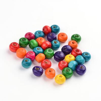 Natural Maple Wood Beads