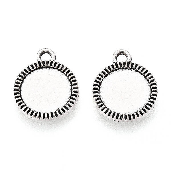 Tibetan Style Alloy Pendant Cabochon Settings