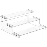 Acrylic Display Stand, 3 Tier Cupcake Holder with Clear Design for Figures and Collection, Dessert Shelves for Party Storage ...