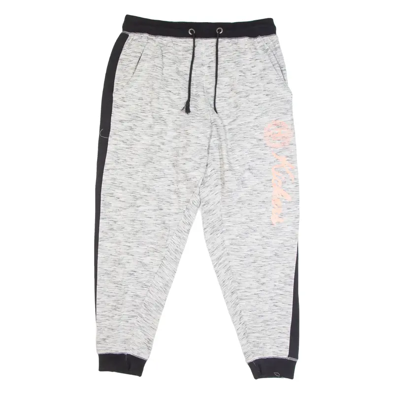 KICKERS Womens Joggers Grey Tapered UK 16 W32 L26