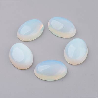 Opalite Flat Back Cabochons