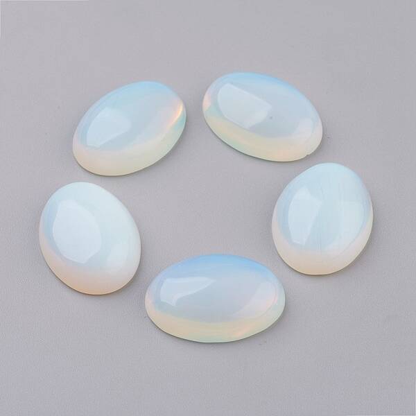 Opalite Flat Back Cabochons