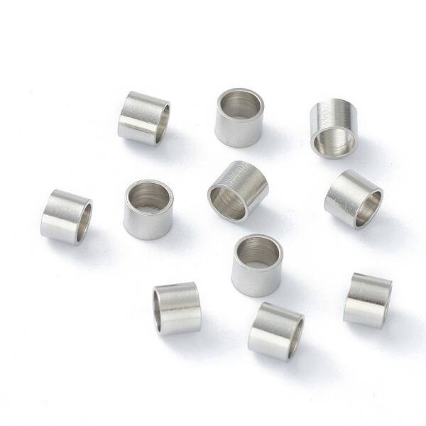 Non-Tarnish 201 Stainless Steel Spacer Beads