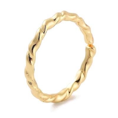 Rack Plating Brass Open Cuff Rings for Women