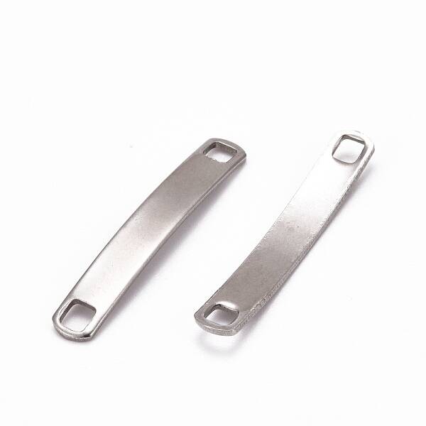 Tarnish Resistant Rectangle 304 Stainless Steel Links connectors