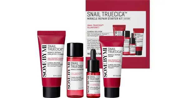 Some By Mi Snail Truecica Miracle Repair Gift Set for Sensitive Acne-Prone Skin