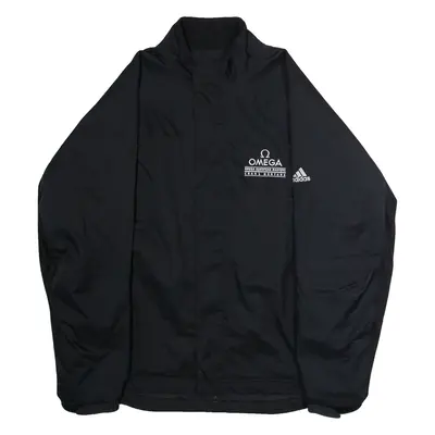 ADIDAS Omega European Masters Mens Rain Jacket Black M