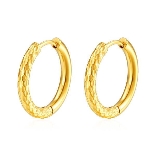 Stylish Stainless Steel Hoop Earrings