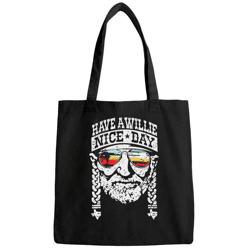 Women I Willie Love The Usa & Have A Willie Nice Day Short Sleeve Tote Bag Tops
