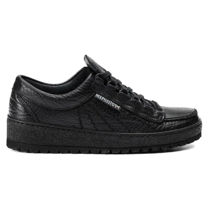 Mephisto Rainbow Leather Men's Lace Up Shoes - Black - Size:US 11.5 Men