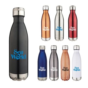 100 Customized 17oz Insulated Bottle - 24Hr Cold