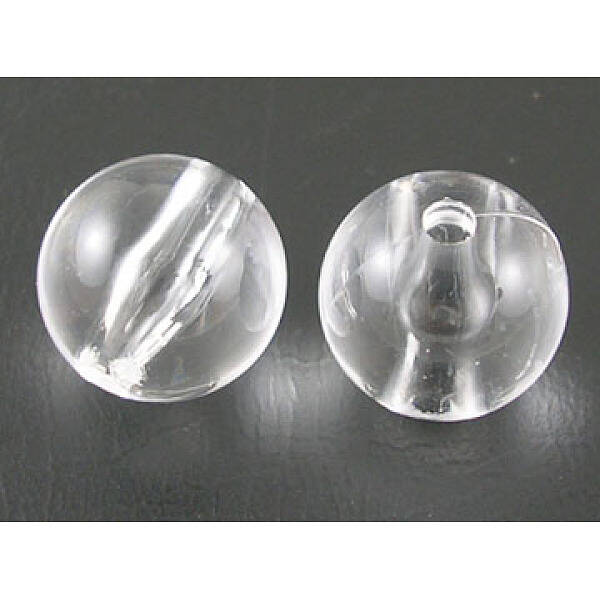 Transparent acrylic beads