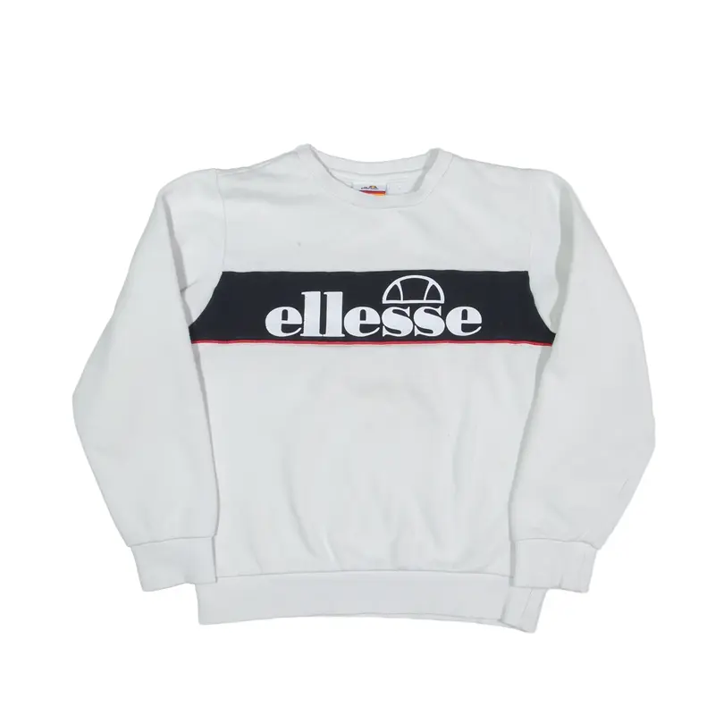 ELLESSE Sweatshirt White Boys 12-13 Years