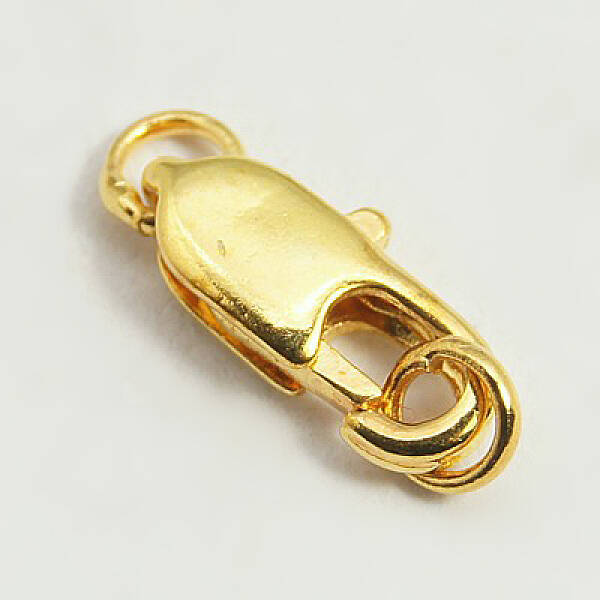 Brass Lobster Claw Clasps