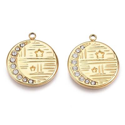 Ion Plating(IP) 304 Stainless Steel Pendants