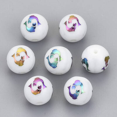 Electroplate Glass Beads