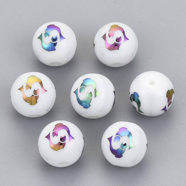 Electroplate Glass Beads