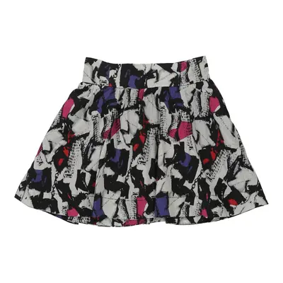 Unbranded Mini Skirt - 26W UK 6 Multicoloured Cotton
