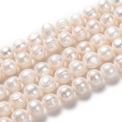 Natural Cultured Freshwater Pearl Beads Strands