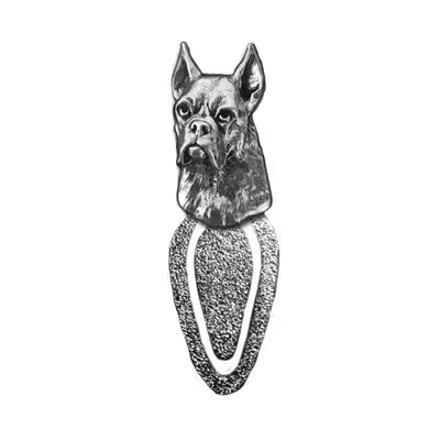 New-Spin Metal Casting Boxer Bookmark