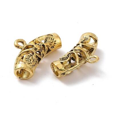 Tibetan Style Alloy Tube Bails