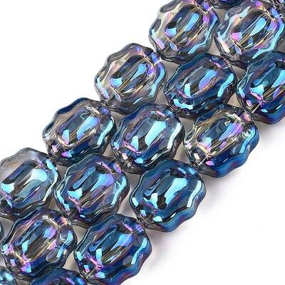 Electroplate Glass Beads Strands