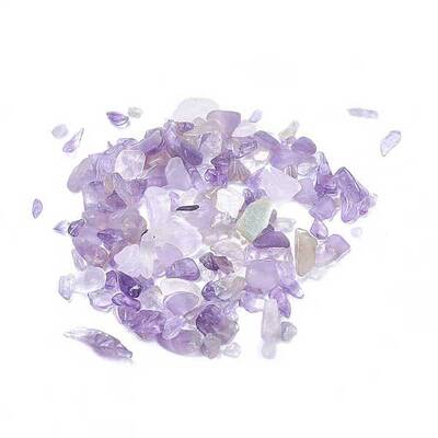 Natural Amethyst Chip Beads