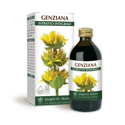 Dr Giorgini Gentian Full Extract Non-alcoholic Liquid 200 ml