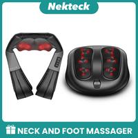 Nekteck Neck Massager & Foot Massager, Gift Massager