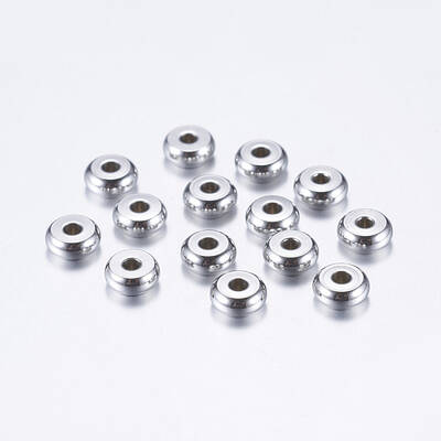 Tarnish Resistant 304 Stainless Steel Spacer Beads
