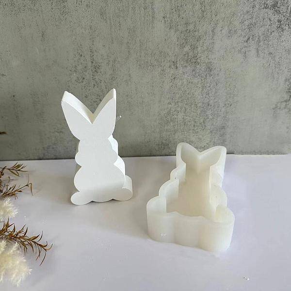 Rabbit Display Decoration DIY Silhouette Silicone Molds