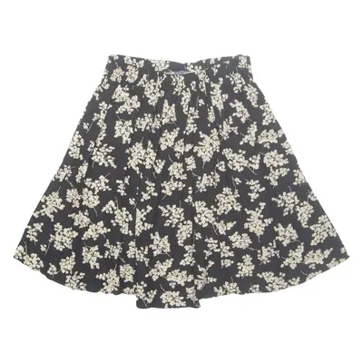 PAQUETTE Womens A-Line Skirt Brown Knee Length M