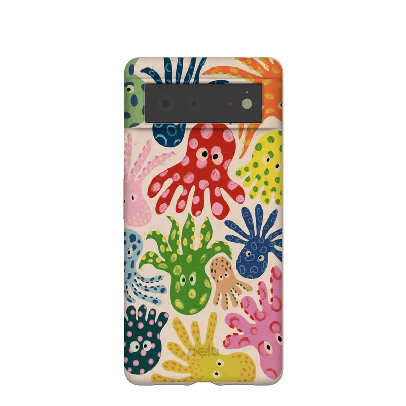 Seashell Octopi Google Pixel 6 Case